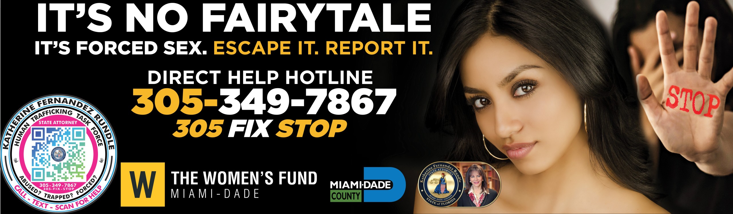 Human Trafficking Billboard